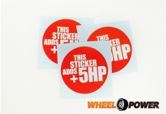 THIS STICKER ADDS +5HP - 8 cm